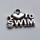 Brelok - I love to swim, kategoria Gadzety, cena 19,90 zł - 169 - okulary-plywackie-korekcyjne.com